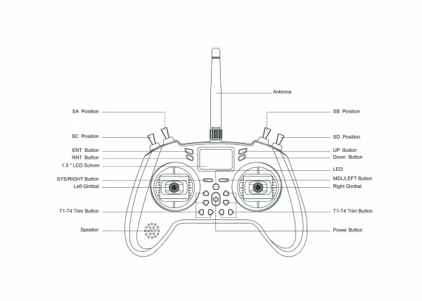 Jumper T-Lite V2 Built-In ELRS Kumanda 2